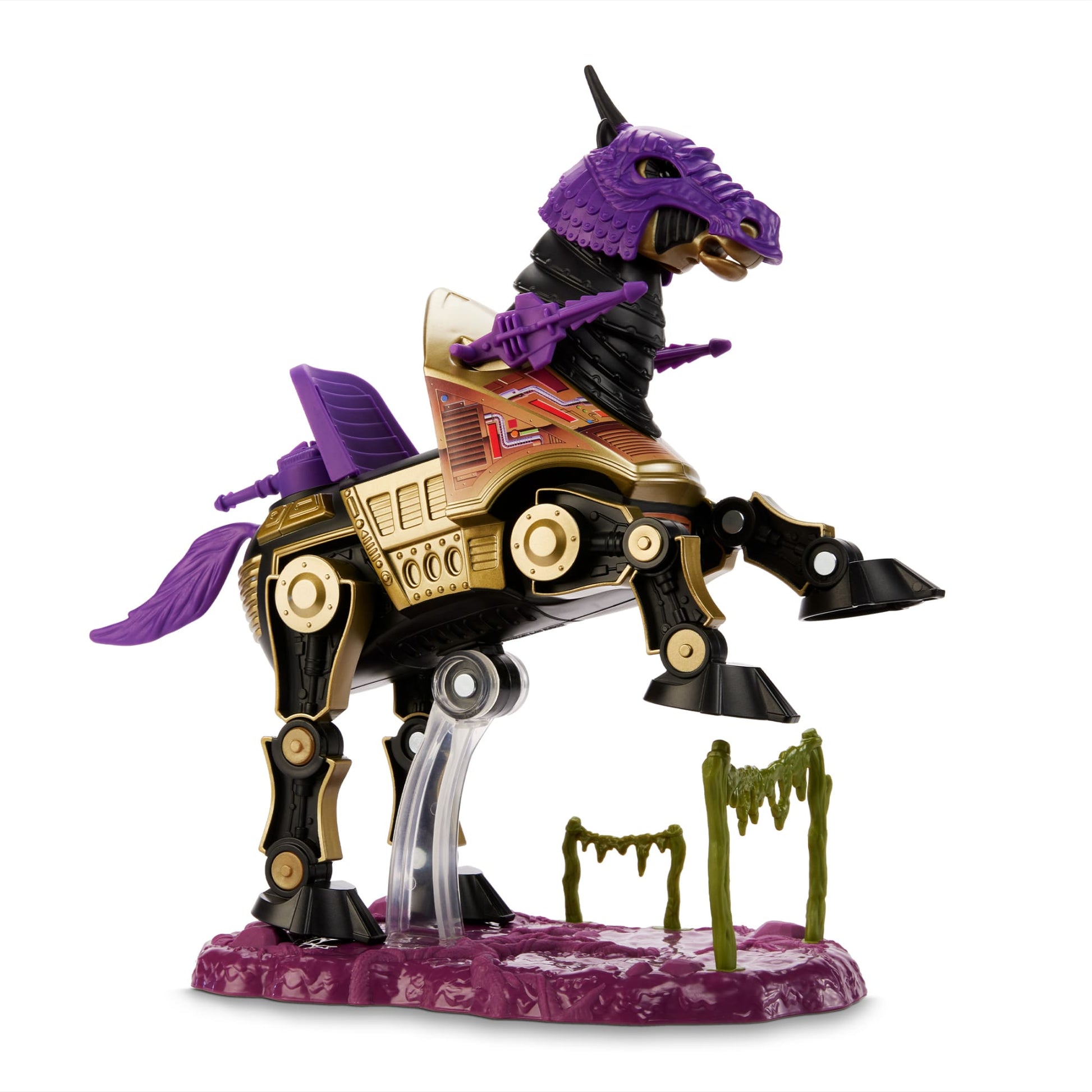 Masters of the Universe Origins Night Stalker Vehicle Mô Hình Chiến Mã Bọc Giáp Mattel HTM99 - Hình ảnh bổ sung 8