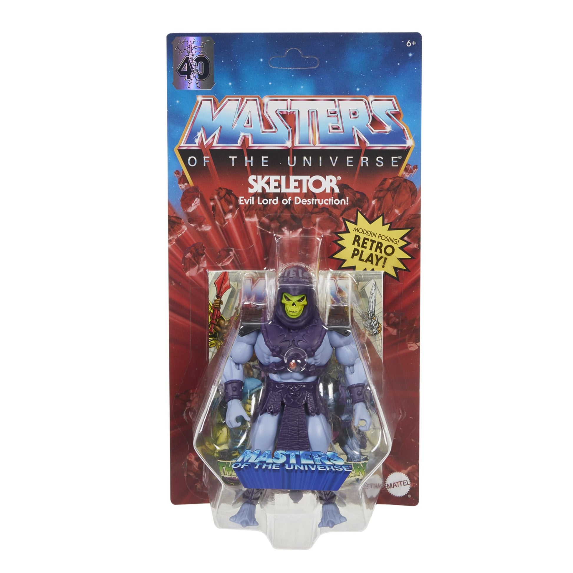 Masters of the Universe Origins 200X Skeletor Action Figure Mô hình nhân vật Mattel - Hình ảnh chi tiết 2