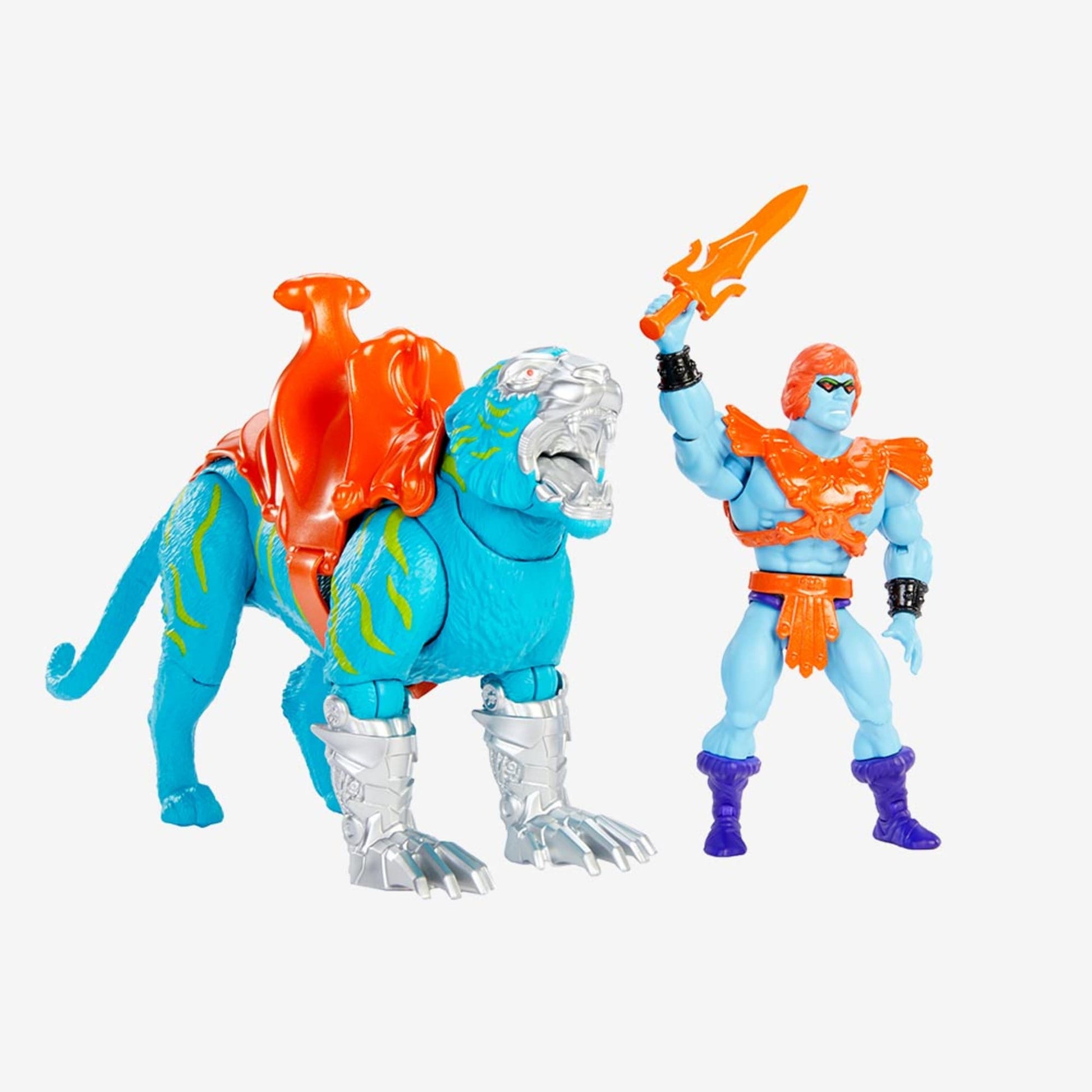 Masters of the Universe Origins Faker and Dupli-Cat Action Figures - Bộ Mô Hình Nhân Vật Sưu Tầm Mattel - Hình ảnh bổ sung 4