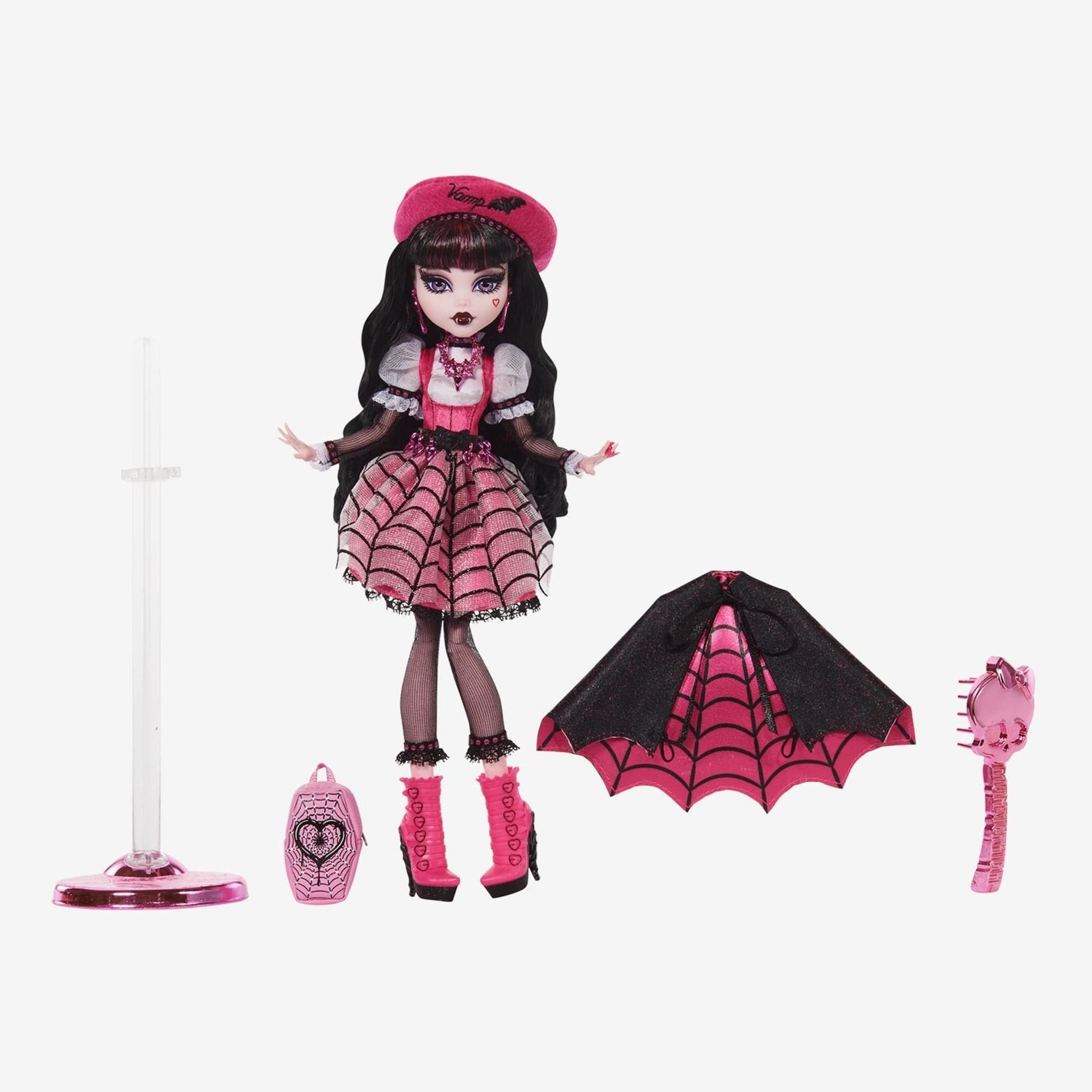 Monster High Haunt Couture Draculaura Doll - Búp Bê Sưu Tầm Cao Cấp Mattel HGK10 - Hình ảnh bổ sung 5