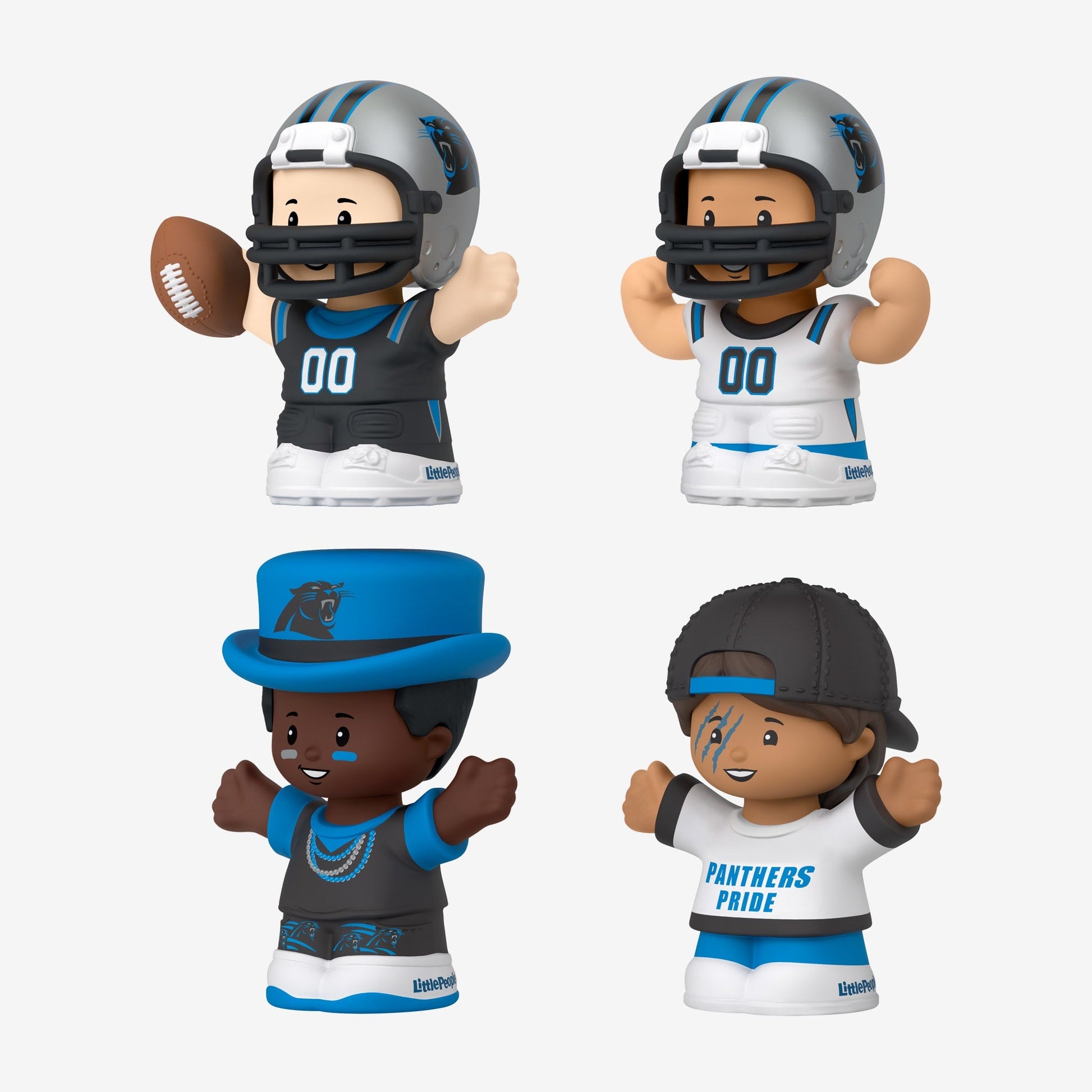 Little People Collector x NFL Carolina Panthers Set - Bộ Nhân Vật Sưu Tập NFL - Mattel - Hình ảnh bổ sung 5