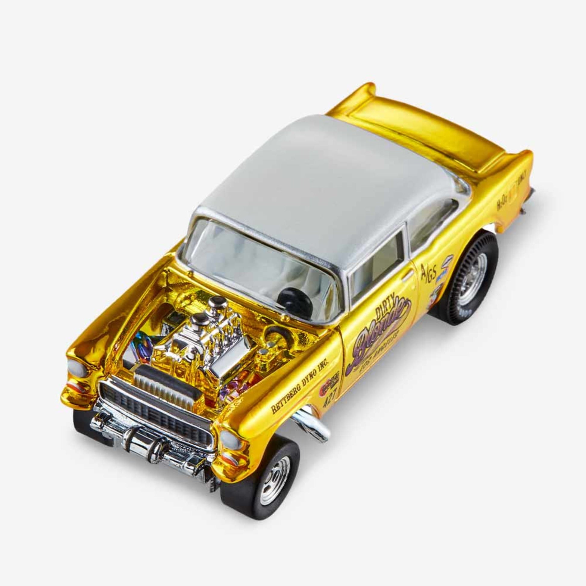 RLC sELECTIONs '55 Chevy Gasser - Mô Hình Xe Diecast Cao Cấp Hot Wheels Mattel Creations - Hình ảnh sản phẩm