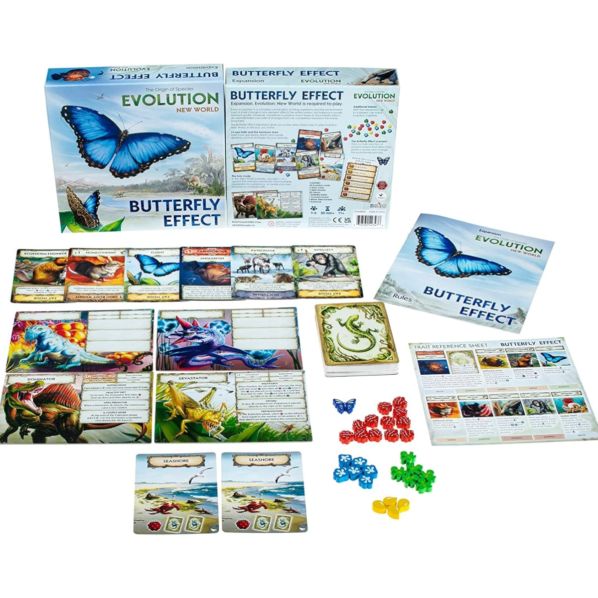 Evolution: Butterfly Effect - Bản Mở Rộng Board Game Chiến Thuật - CrowD Games - Hình ảnh chi tiết 2