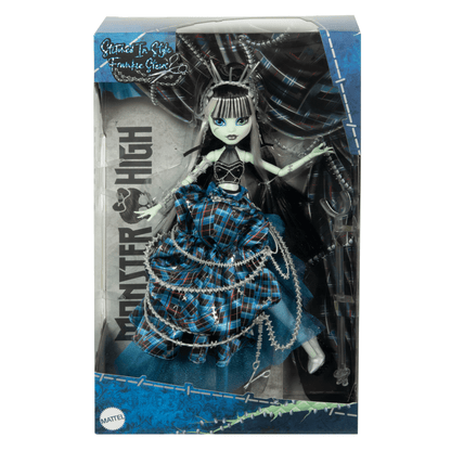 Monster High Stitched in Style Frankie Stein Doll - Búp Bê Thời Trang Sưu Tầm Cao Cấp Mattel HRL66 - Hình ảnh bổ sung 9