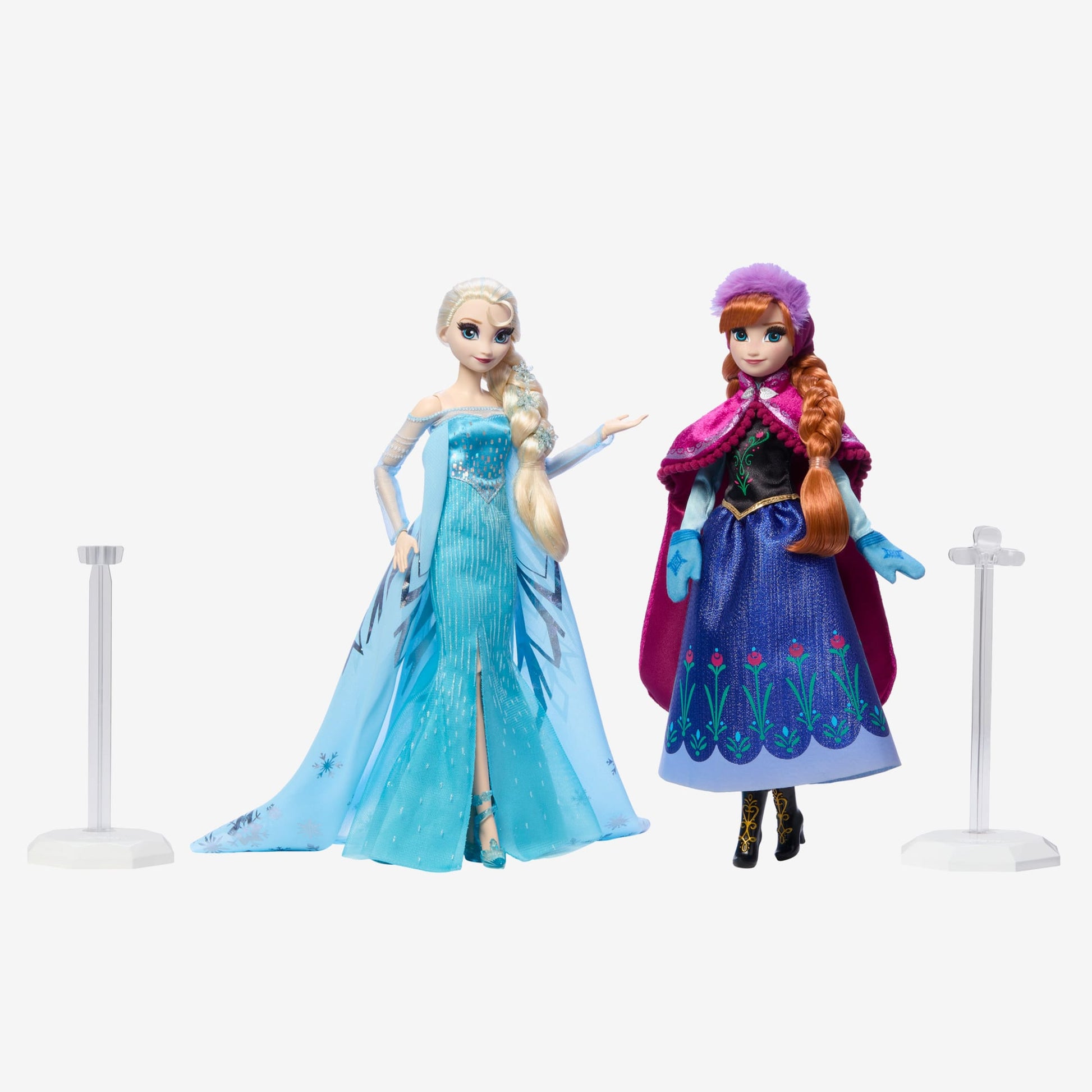 Disney100 Frozen Anna and Elsa Collector Dolls - Bộ Búp Bê Sưu Tập Kỷ Niệm 100 Năm Disney - Mattel - Hình ảnh bổ sung 6
