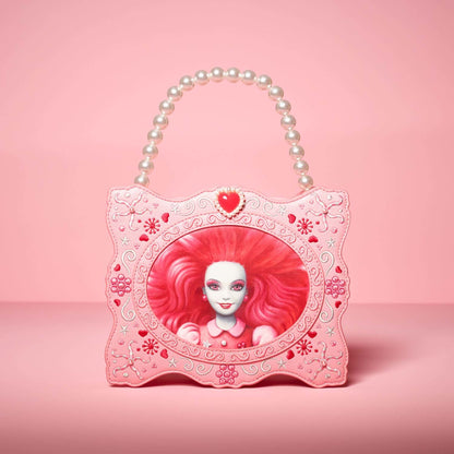 Mark Ryden x Barbie Pink Pop Purse - Túi Xách Thời Trang Nghệ Thuật Cao Cấp Barbie Signature - Hình ảnh sản phẩm