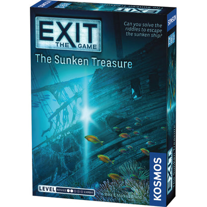 EXIT: The Sunken Treasure | Trò Chơi Thoát Hiểm Tại Nhà Cấp Độ Nhập Môn | Thames & Kosmos - Hình ảnh sản phẩm