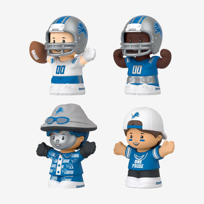 Little People Collector x NFL Detroit Lions Set - Bộ Mô Hình Đồ Chơi NFL Mattel - Hình ảnh bổ sung 5