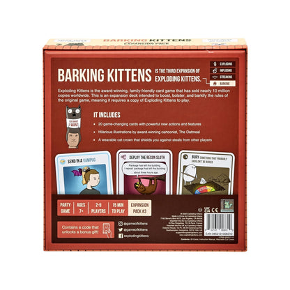 Exploding Kittens Barking Kittens - Bản Mở Rộng Board Game Thẻ Bài - Exploding Kittens - Hình ảnh chi tiết 2
