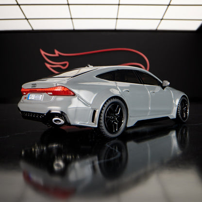 Hot Wheels Elite 64 Series '21 Audi RS 7 Sportback - Mô Hình Xe Ô Tô Sưu Tầm Cao Cấp Hot Wheels - Góc nhìn khác 3