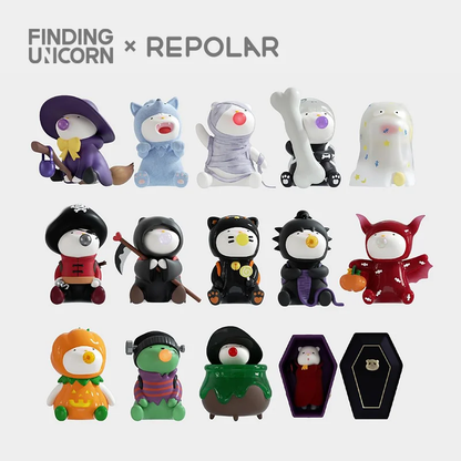 Repolar Halloween Naughty Party Series - Mô hình Blind Box Art Toy - FINDING UNICORN