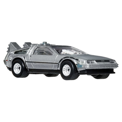Hot Wheels Premium Car Culture 2-Pack Back to the Future Time Machine & 1987 Toyota Pickup Truck / Camionnette