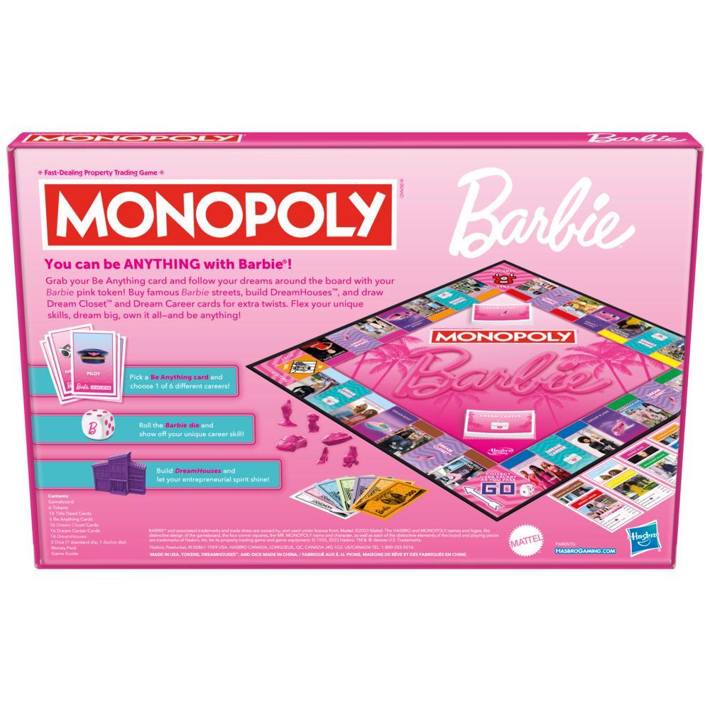 Cờ Tỷ Phú Monopoly: Phiên Bản Barbie - Trò Chơi Gia Đình (2-6 Người, 8+)