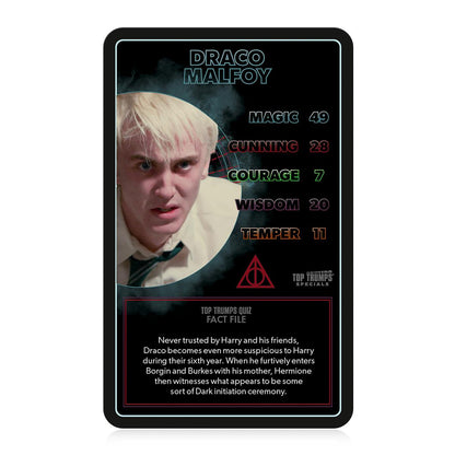 Harry Potter Dark Arts Top Trumps Card Game - Trò chơi thẻ bài Nghệ thuật Hắc ám - Winning Moves - Góc nhìn khác 3