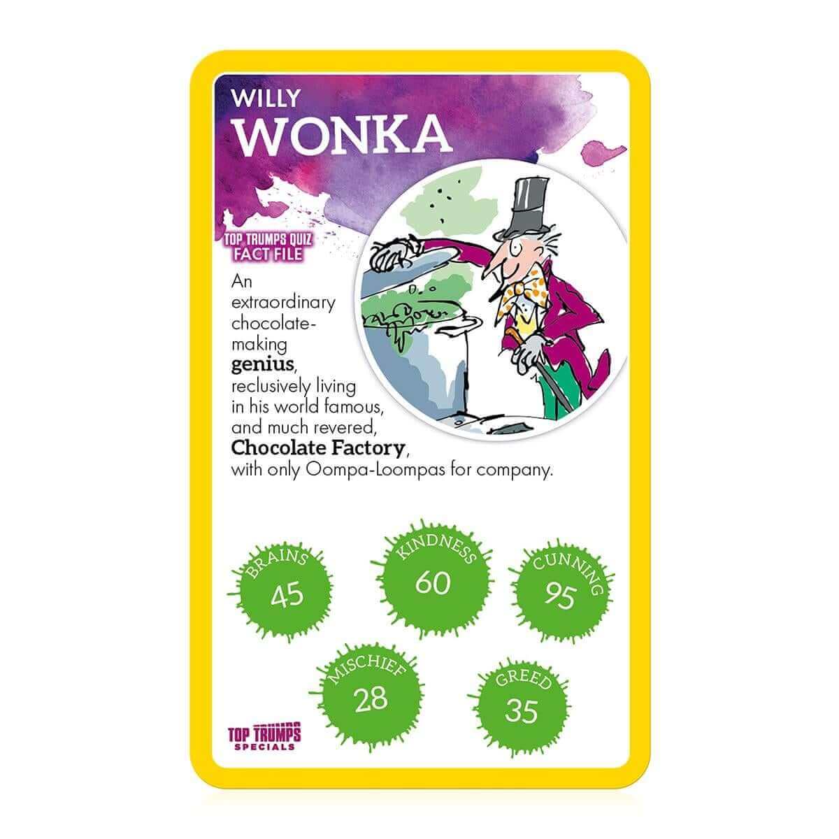 Roald Dahl Vol 1 Top Trumps Card Game - Trò Chơi Thẻ Bài Trẻ Em - Winning Moves - Hình ảnh chi tiết 2