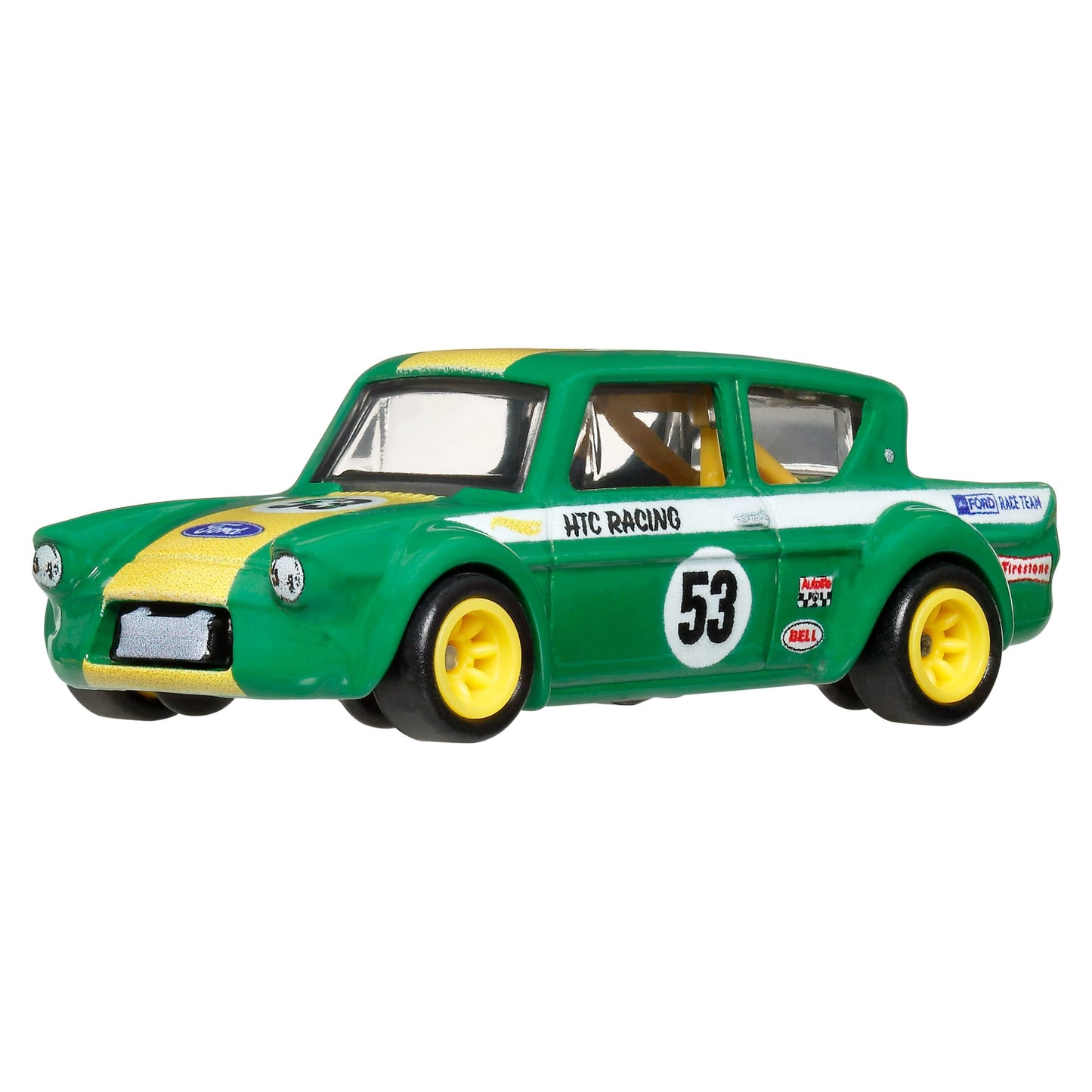 Hot Wheels Premium Car Culture 2-Pack Custom / Personnalisé '64 Galaxie 500 &  '67 Ford Anglia Racer Voiture De Course
