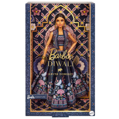 Diwali Barbie Doll by Anita Dongre - Búp Bê Barbie Sưu Tầm Lễ Hội Ánh Sáng - Barbie Signature