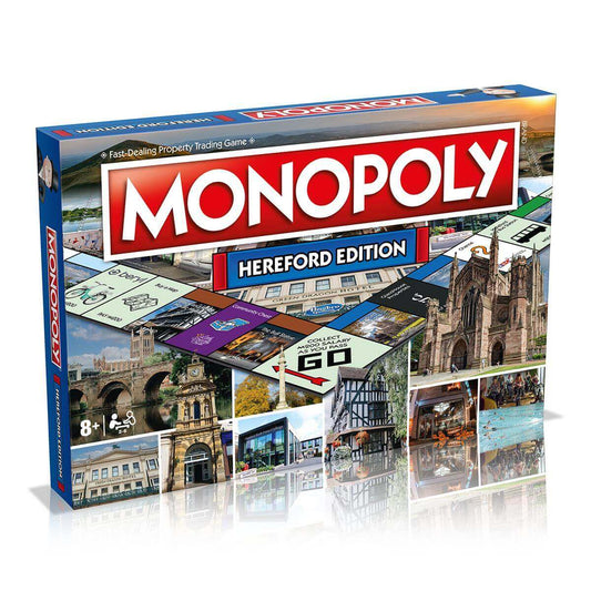 Hereford Monopoly Board Game - Explore Hereford - Cờ Tỷ Phú Phiên Bản Hereford - Winning Moves