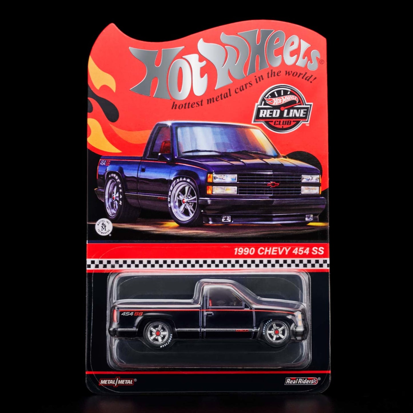 RLC Exclusive 1990 Chevy 454 SS Xe Mô Hình Bán Tải 1:64 Hot Wheels Red Line Club Mattel Creations - ảnh 5 - Die-cast Vehicle