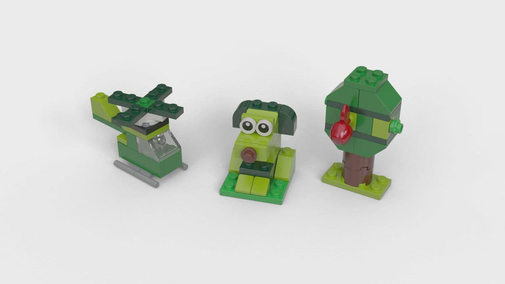 LEGO® Creative Green Bricks - Bộ Gạch Sáng Tạo Màu Xanh Lá LEGO Classic 11007 - Hình ảnh chi tiết 2