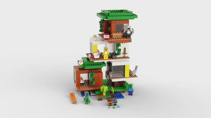 LEGO® Minecraft® The Modern Treehouse - Bộ Lắp Ráp Ngôi Nhà Trên Cây Hiện Đại 21174 - LEGO - Hình ảnh chi tiết 2