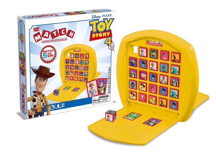 Toy Story 4 Top Trumps Match - The Crazy Cube Game - Trò chơi xếp hình khối trí tuệ - Winning Moves - Hình ảnh chi tiết 2