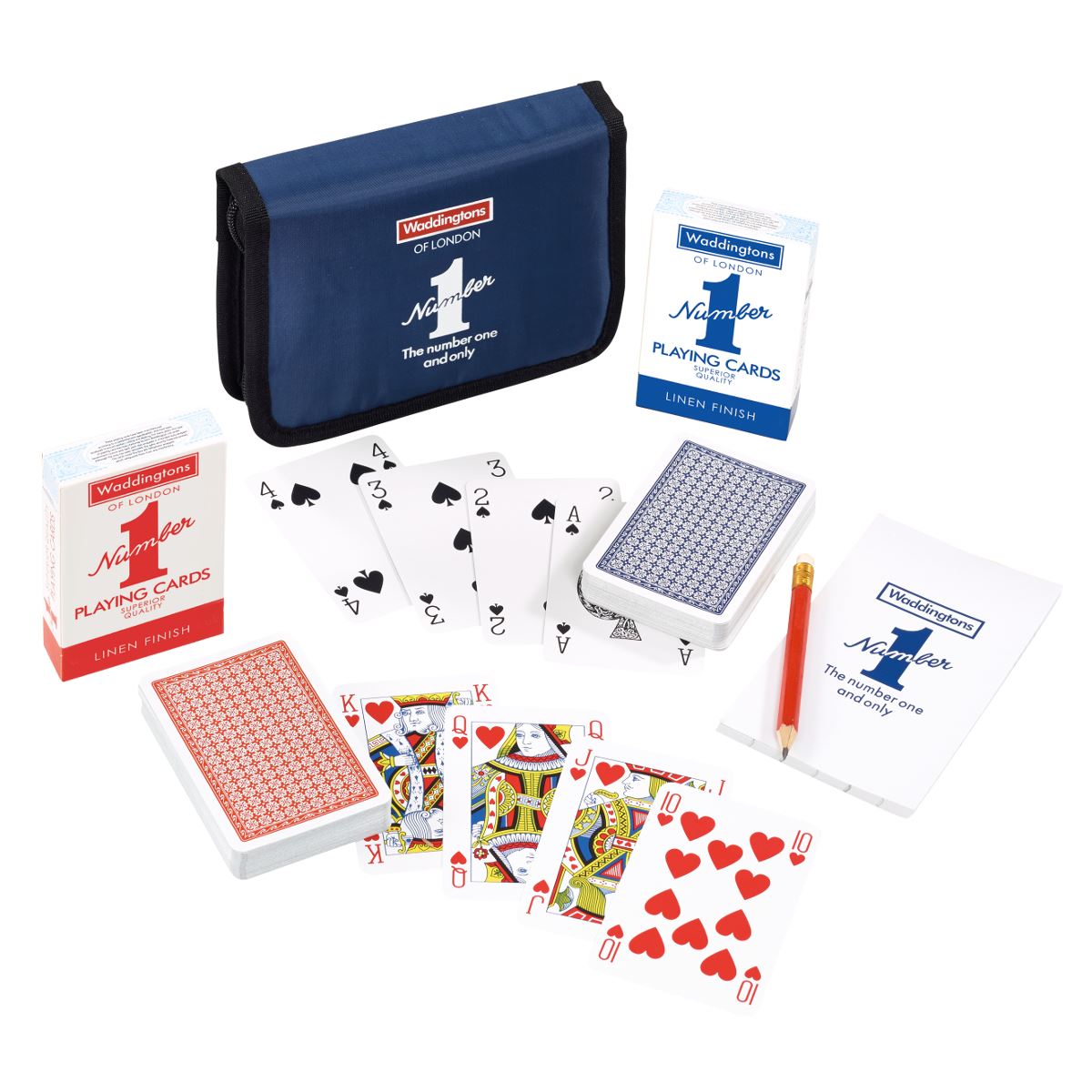 Bridge Card Folio Waddingtons Number 1 Playing Cards - Bộ Bài Bridge Cao Cấp Kèm Túi Đựng - Waddingtons Number 1 - Hình ảnh chi tiết 2