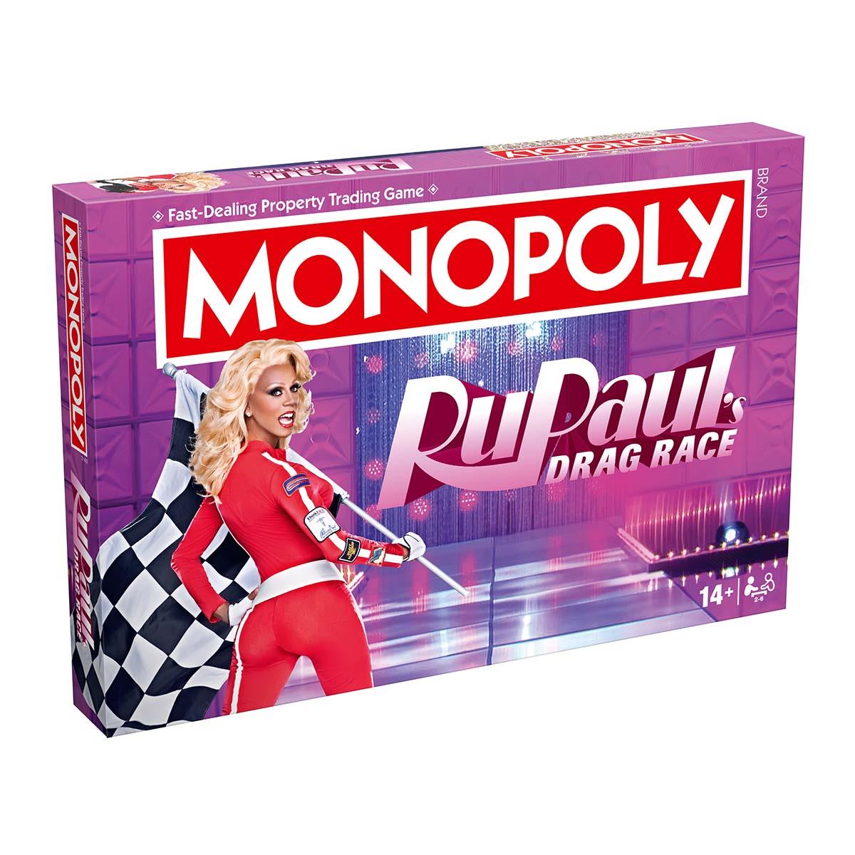 RuPaul’s Drag Race Monopoly Board Game - Board Game Tỷ Phú Giải Trí - Winning Moves - Hình ảnh sản phẩm