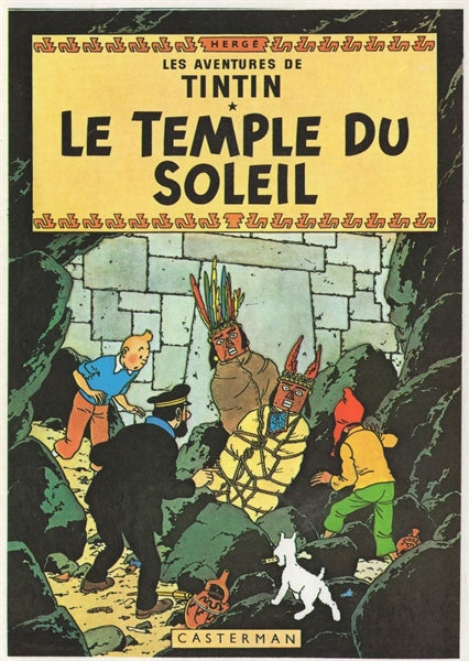 TINTIN - T14 - LE TEMPLE DU SOLEIL