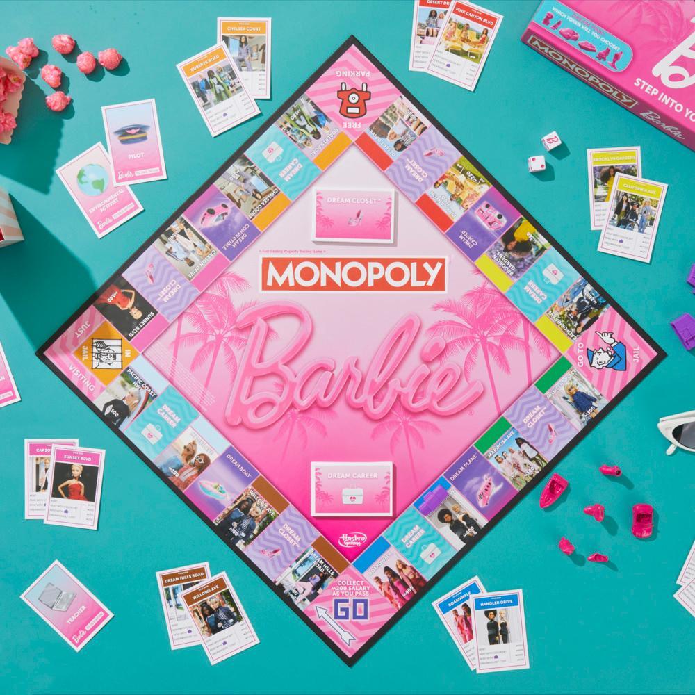 Cờ Tỷ Phú Monopoly: Phiên Bản Barbie - Trò Chơi Gia Đình (2-6 Người, 8+)