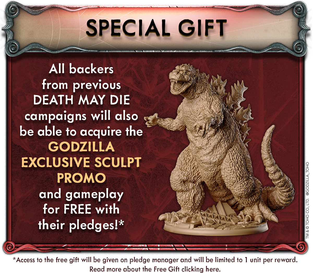 Cthulhu Death May Die: Godzilla Rising Expansion (Kickstarter Pre-Order Special)