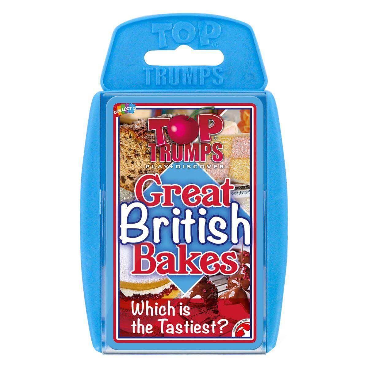 Great British Bakes Top Trumps Card Game - Trò chơi thẻ bài chủ đề bánh ngọt - Winning Moves - Hình ảnh sản phẩm