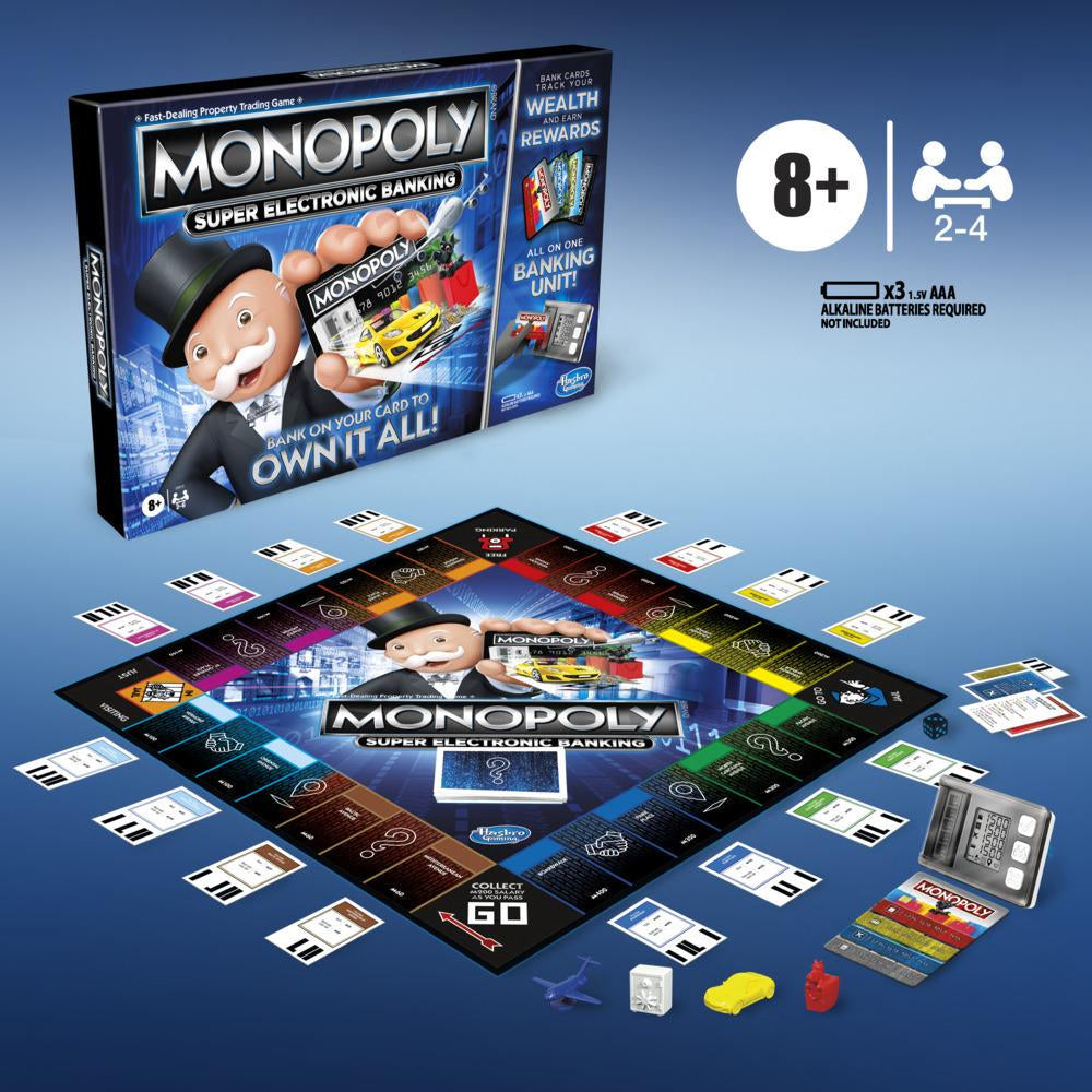 Cờ Tỷ Phú Monopoly Siêu Ngân Hàng Điện Tử - Monopoly Super Electronic Banking