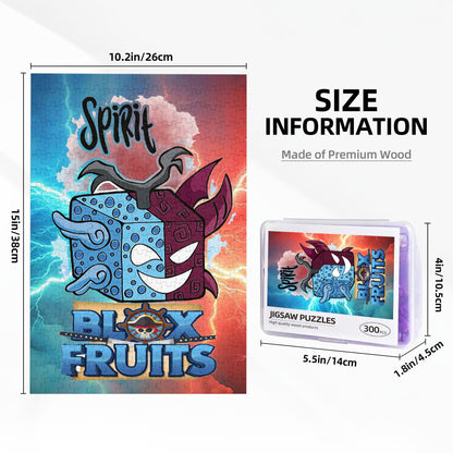 Spirit Blox Fruits 300 Piece Jigsaw Puzzle - Tranh Ghép Hình 300 Mảnh Cao Cấp - GHJOWpill - Hình ảnh bổ sung 4