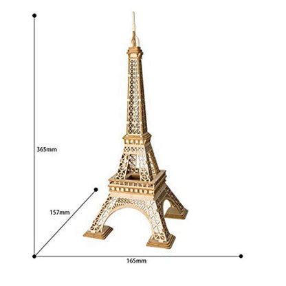 Rolife Modern 3D Wooden Puzzle - Eiffel Tower TG501 - Mô hình gỗ 3D Tháp Eiffel - Rolife