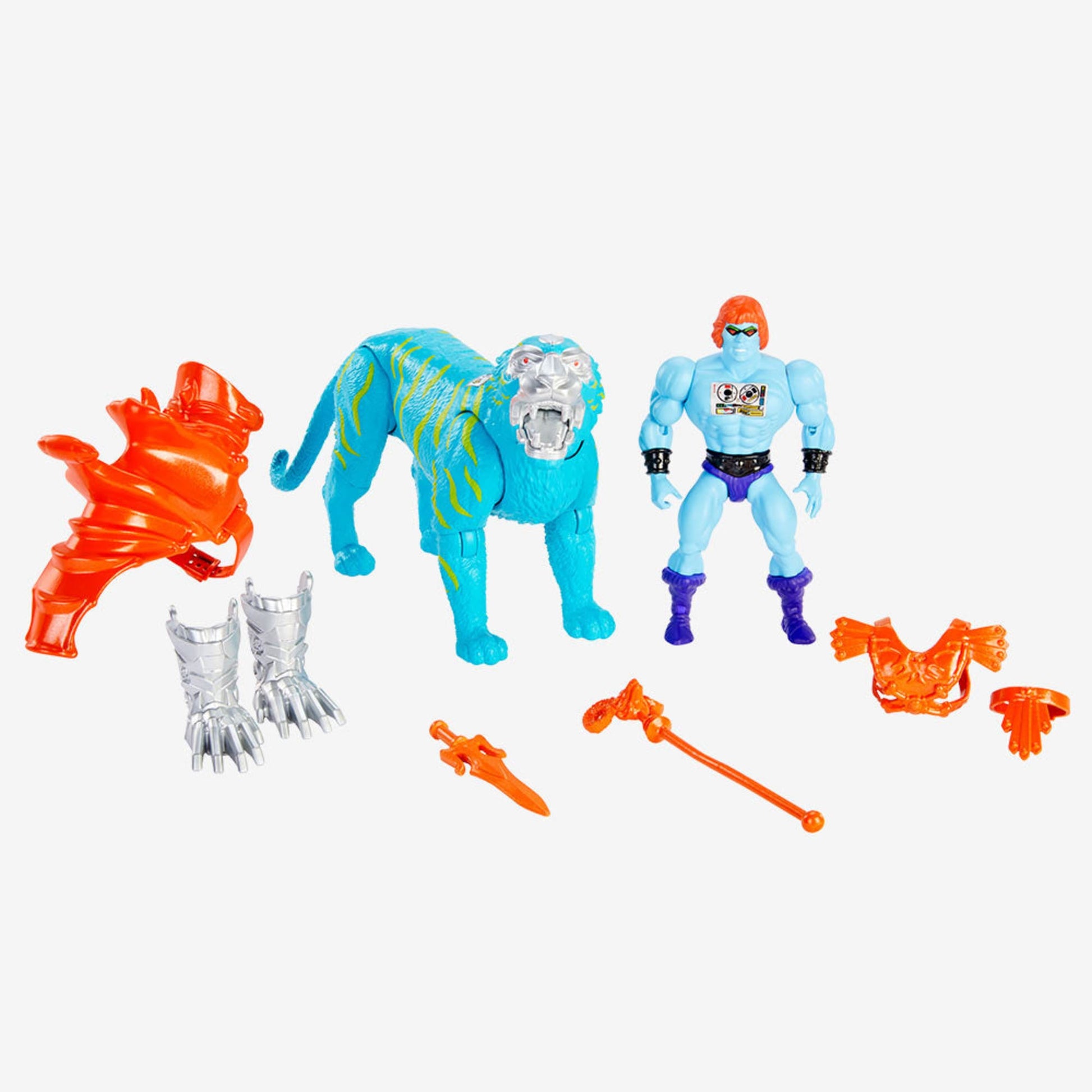 Masters of the Universe Origins Faker and Dupli-Cat Action Figures - Bộ Mô Hình Nhân Vật Sưu Tầm Mattel - Hình ảnh bổ sung 6