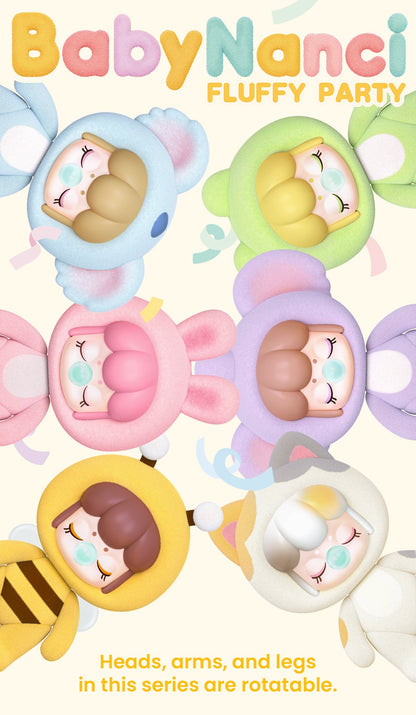 Rolife Surprise Figure Dolls - BabyNanci Fluffy Party NCXX - Mô hình Blind Box - Rolife