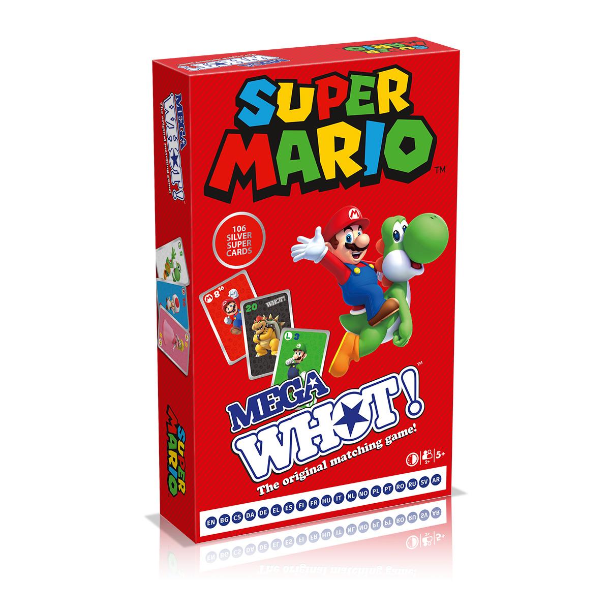 Super Mario Mega Whot! Card Game - Trò chơi thẻ bài Nintendo chính hãng - Winning Moves - Hình ảnh sản phẩm