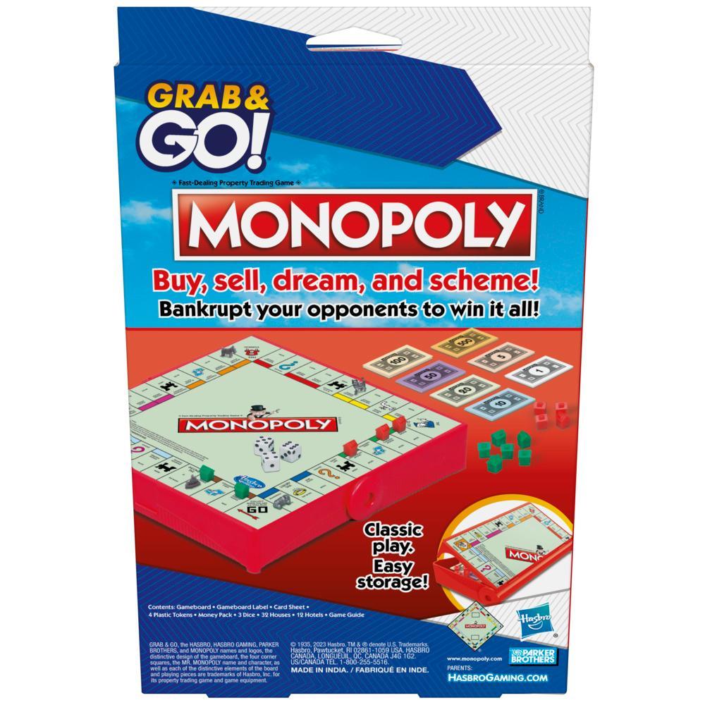 Cờ Tỷ Phú Monopoly Grab and Go - Phiên bản Du lịch