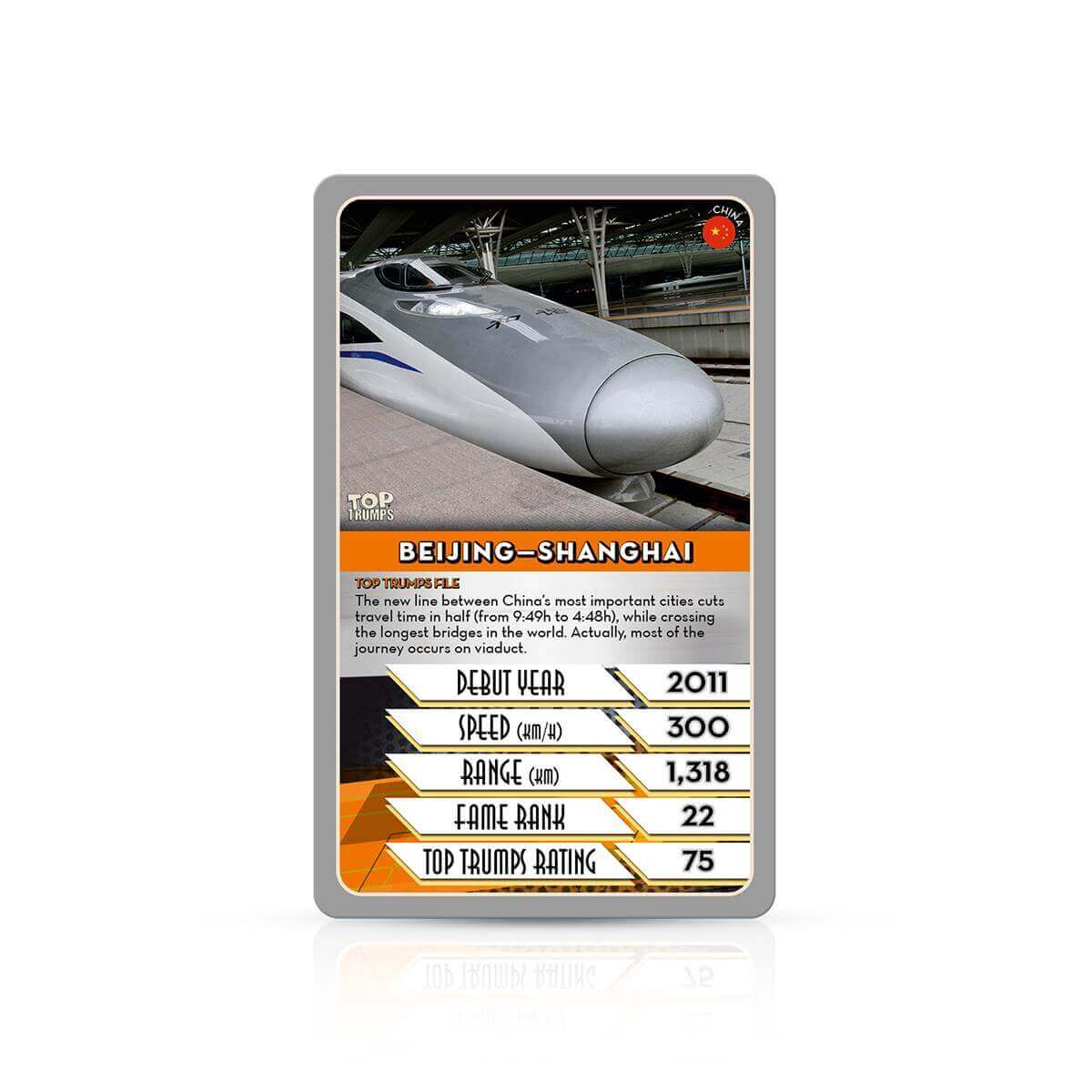 Trains Top Trumps Card Game - Trò chơi thẻ bài Tàu hỏa - Winning Moves - Hình ảnh chi tiết 2
