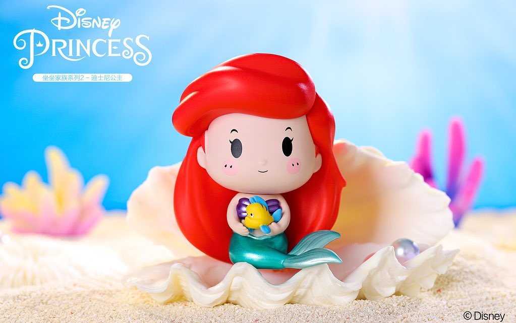 Sitting Baby Series 2- Disney Princess Blind Box Series - Mô Hình Blind Box Công Chúa Disney - Pop Mart