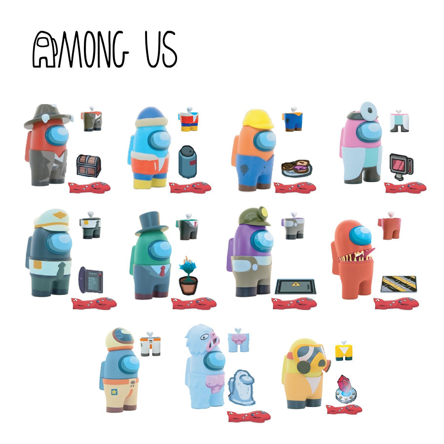 Mysterious astronaut Among Us new version - Mô hình Phi hành gia Bí ẩn - Toikido AMU10591