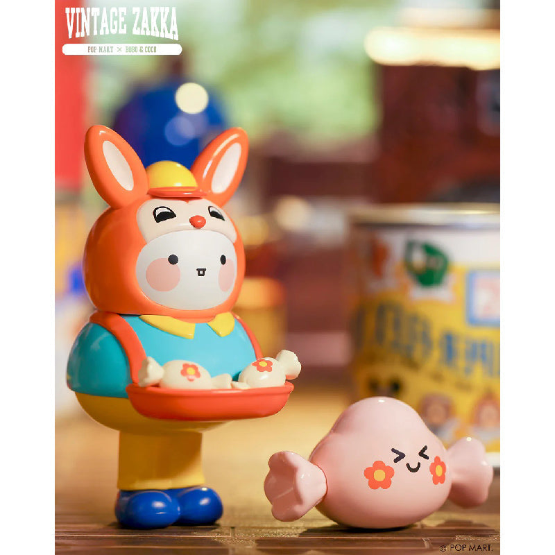 Vintage BOBO & COCO Model ZAKKA - Mô hình Blind Box Art Toy - POP MART