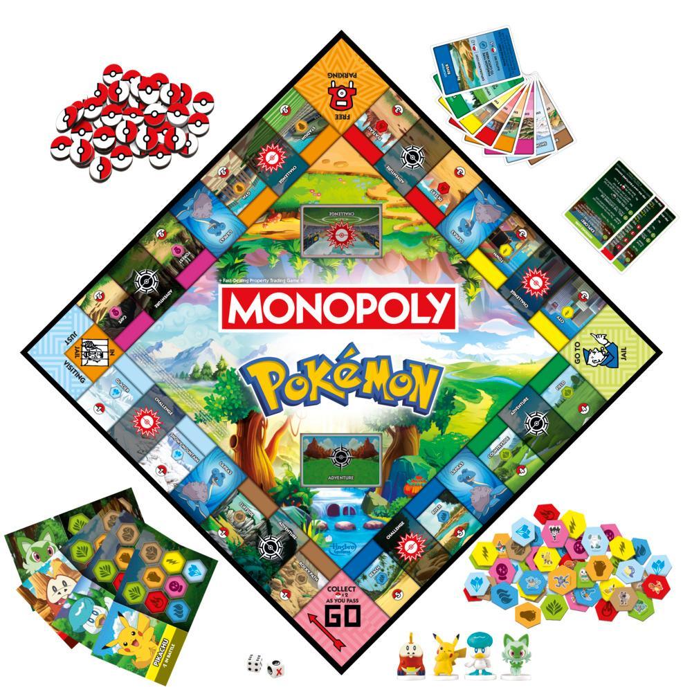 Board Game Cờ Tỷ Phú Monopoly: Phiên Bản Pokémon (G0716) - Thế Hệ Mới