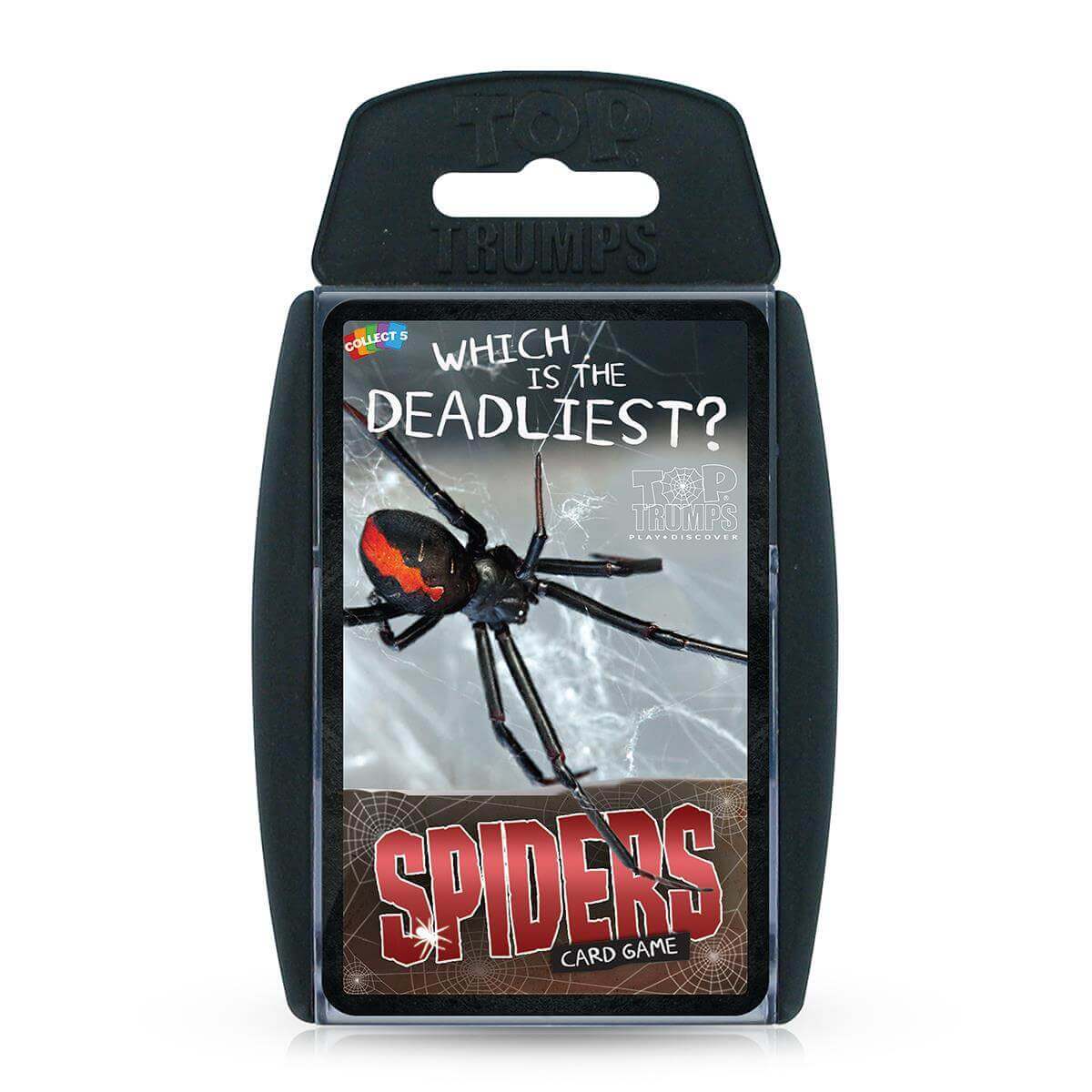 Spiders Top Trumps Card Game - Trò Chơi Thẻ Bài Giáo Dục - Winning Moves - Hình ảnh sản phẩm