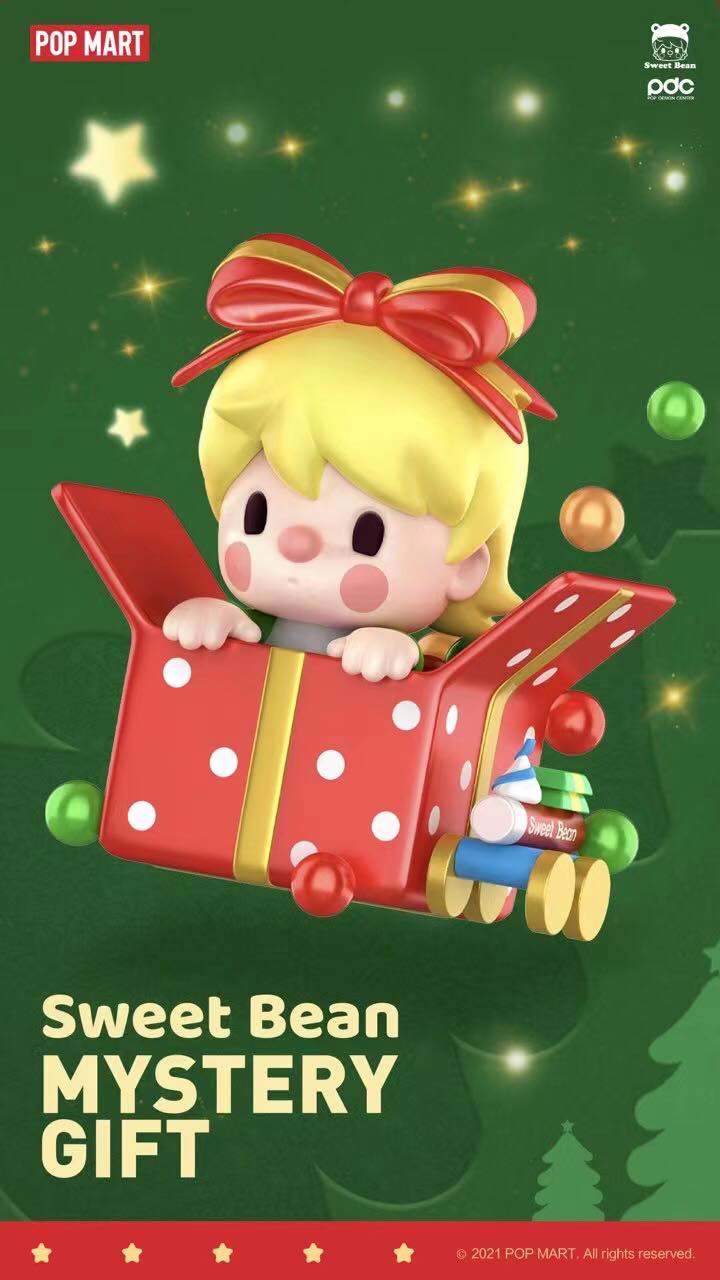 Popmart Sweet Bean Mystery Gift Figurine - Mô hình Art Toy chính hãng Pop Mart