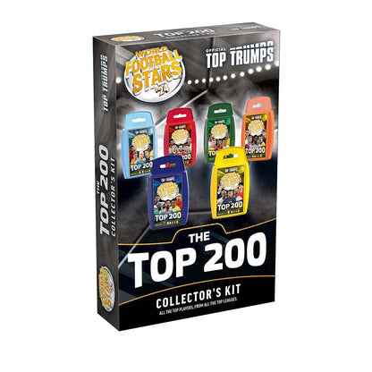 World Football Stars Top 200 Top Trumps - Collectors Kit - Thẻ Bài Bóng Đá Siêu Sao Thế Giới Winning Moves - Hình ảnh sản phẩm