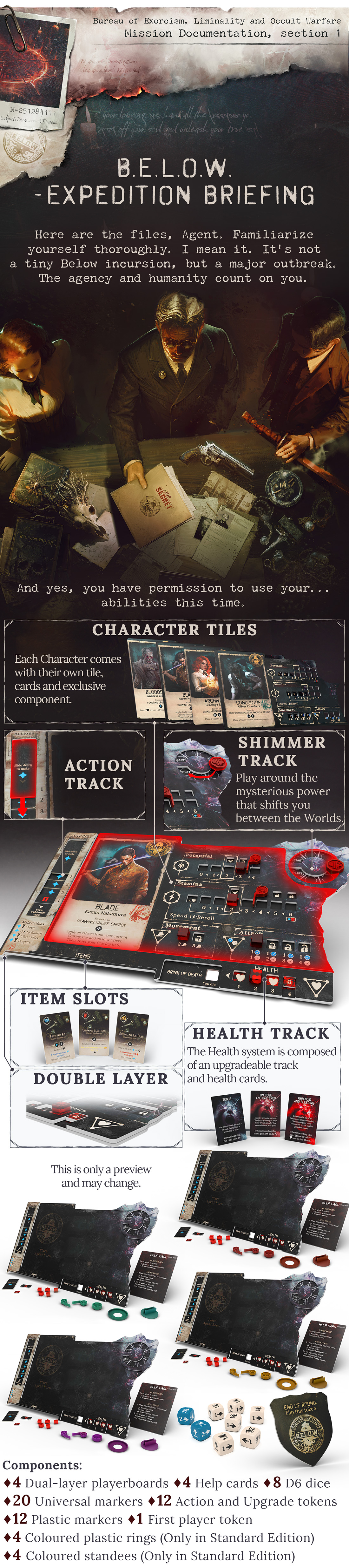 B.E.L.O.W.: The Asylum Special Edition Core Pledge (Kickstarter Pre-Order Special)