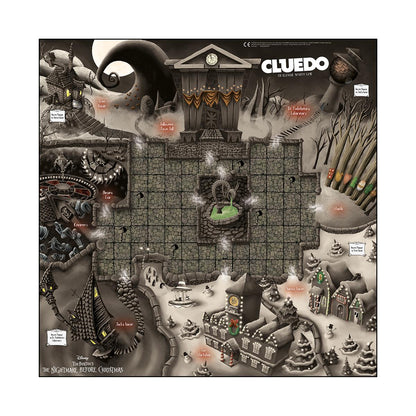 Nightmare Before Christmas Cluedo Mystery Board Game - Trò Chơi Giải Đố Kinh Điển Winning Moves - Hình ảnh bổ sung 4