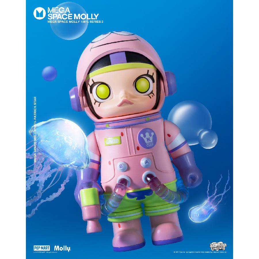 MEGA SPACE MOLLY 100% Series 2-B - Mô hình Blind Box Art Toy - POP MART
